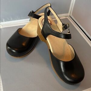 Dansko Sam Black Full Grain Mary Jane, size 39, NIB!